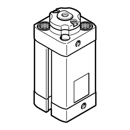 Stopper Cylinder DFSP-Q-20-10-DF-PA